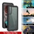 Galaxy S22+ Plus Waterproof Case PunkCase Ultimato Clear Thin 6.6ft Underwater IP68 Shock/Snow Proof [Clear]