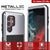 Galaxy S22 Ultra Metal Case, Heavy Duty Military Grade Rugged Armor Cover [White] (Color in image: Neon)