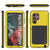 Galaxy S22 Ultra Metal Case, Heavy Duty Military Grade Rugged Armor Cover [Neon] 
