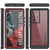 Galaxy S22 Ultra Water/ Shock/ Snowproof [Extreme Series] Slim Screen Protector Case [Red] (Color in image: Teal)