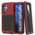 Galaxy S23 Ultra Metal Case, Heavy Duty Military Grade Armor Cover [shock proof] Full Body Hard [Red]