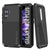 Galaxy S24 Plus Metal Case, Heavy Duty Military Grade Armor Cover [shock proof] Full Body Hard [Black]