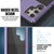 Galaxy S24 Ultra Metal Case, Heavy Duty Military Grade Armor Cover [shock proof] Full Body Hard [Purple]