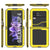 Galaxy Z Flip4 Metal Case, Heavy Duty Military Grade Armor Cover Full Body Hard [Neon]