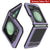 Galaxy Z Flip5 Metal Case, Heavy Duty Military Grade Armor Cover Full Body Hard [Purple]