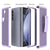 Galaxy Z Fold5 Case With Tempered Glass Screen Protector, Holster Belt Clip & Built-In Kickstand [Lilac]