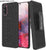 Punkcase Galaxy S20 Case With Screen Protector, Holster Belt Clip [Black] (Color in image: Black)