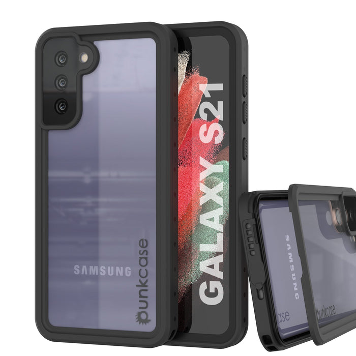 Galaxy S22 Waterproof Case PunkCase StudStar Clear Thin 6.6ft Underwater IP68 Shock/Snow Proof (Color in image: Clear)