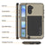 Galaxy Note 10  Case, PUNKcase Metallic Gold Shockproof  Slim Metal Armor Case [Gold] (Color in image: silver)