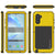 Galaxy Note 10  Case, PUNKcase Metallic Neon Shockproof  Slim Metal Armor Case [Neon] 