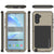 Galaxy Note 10  Case, PUNKcase Metallic Gold Shockproof  Slim Metal Armor Case [Gold] 