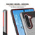 Galaxy Note 10+ Plus Case, PUNKcase [SLOT Series] Slim Fit  Samsung Note 10+ Plus [Silver] (Color in image: White)