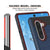 Galaxy Note 10+ Plus Case, PUNKcase [SLOT Series] Slim Fit  Samsung Note 10+ Plus [Navy] (Color in image: Silver)