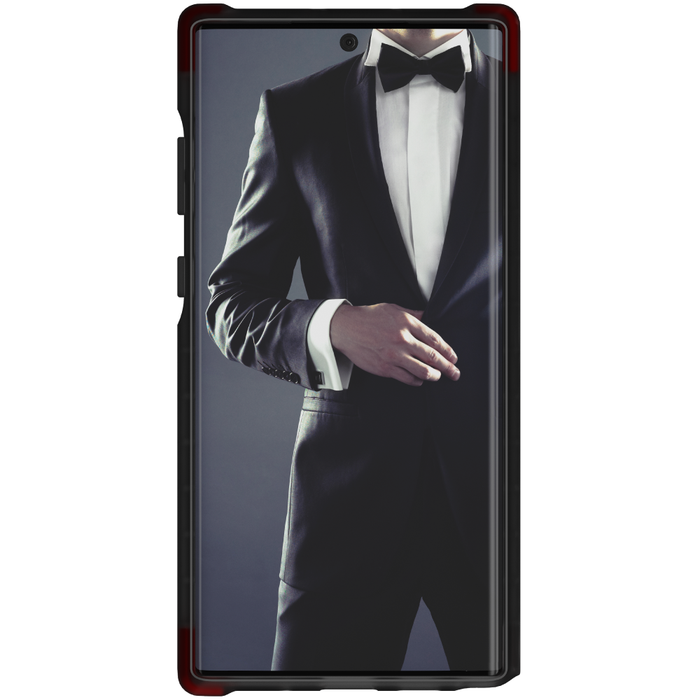 COVERT 3 for Galaxy Note 10+ Plus Ultra-Thin Clear Case [Smoke] (Color in image: Rose)