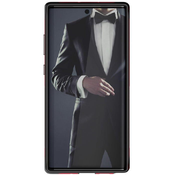ATOMIC SLIM 3 for Galaxy Note 10+ Plus - Military Grade Aluminum Case [Red] (Color in image: Black)