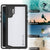 Galaxy Note 10+ Plus Waterproof Case, Punkcase Studstar White Thin Armor Cover (Color in image: teal)