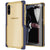 CLOAK 4 for Galaxy Note 10 Shockproof Hybrid Case [Blue-Gold] (Color in image: Blue-Gold)