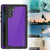 Galaxy Note 10 Waterproof Case, Punkcase Studstar Purple Series Thin Armor Cover (Color in image: pink)