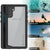 Galaxy Note 10 Waterproof Case, Punkcase Studstar Clear Thin Armor Cover (Color in image: teal)