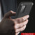Galaxy Note 20 Ultra Case, PUNKcase Metallic Black Shockproof  Slim Metal Armor Case [Black] (Color in image: red)