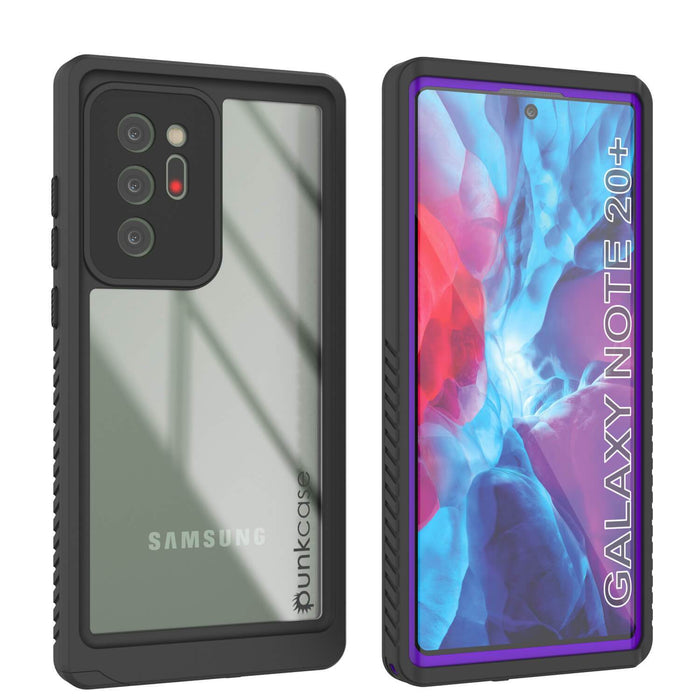 Galaxy Note 20 Ultra Case, Punkcase [Extreme Series] Armor Cover W/ Built In Screen Protector [Purple] (Color in image: Purple)