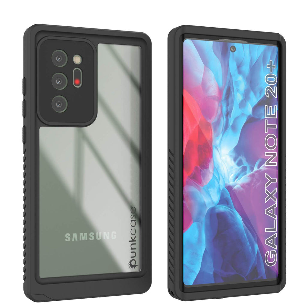 Galaxy Note 20 Ultra Case, Punkcase [Extreme Series] Armor Cover W/ Built In Screen Protector [Clear] (Color in image: Clear)