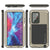 Galaxy Note 20 Ultra  Case, PUNKcase Metallic Gold Shockproof  Slim Metal Armor Case [Gold] (Color in image: white)