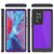 Galaxy Note 20 Ultra Waterproof Case, Punkcase Studstar Purple Series Thin Armor Cover (Color in image: teal)