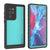 Galaxy Note 20 Ultra Waterproof Case, Punkcase Studstar Series Teal Thin Armor Cover (Color in image: teal)