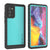 Galaxy Note 20 Waterproof Case, Punkcase Studstar Series Teal Thin Armor Cover (Color in image: teal)