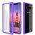 Galaxy Note 9 Case, PUNKcase [LUCID 2.0 Series] [Slim Fit] Armor Cover W/Integrated Anti-Shock System [Purple] (Color in image: Black)