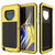 Galaxy Note 9  Case, PUNKcase Metallic Neon Shockproof  Slim Metal Armor Case [Neon] (Color in image: neon)
