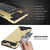 Galaxy Note 9 Case, PUNKcase [SLOT Series] Slim Fit  Samsung Note 9 [Gold] (Color in image: Dark Grey)