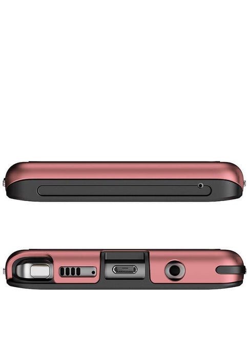Galaxy Note 9, Ghostek Atomic Slim Case Full Body TPU [Shockproof] | Pink 