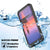 Galaxy Note 9 Waterproof Case PunkCase StudStar Black Thin 6.6ft Underwater Shock/Snow Proof (Color in image: teal)