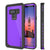 Galaxy Note 9 Waterproof Case PunkCase StudStar Purple Thin 6.6ft Underwater Shock/Snow Proof (Color in image: purple)