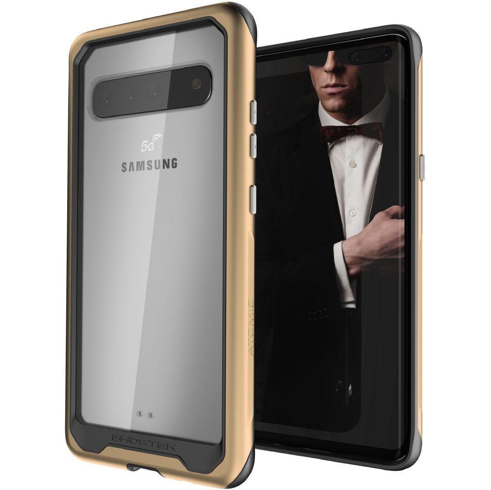 Atomic Slim 2 for Galaxy S10 5G - Military Grade Aluminum Case [Gold] (Color in image: Gold)
