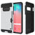Galaxy S10e Case, PUNKcase [SLOT Series] [Slim Fit] Dual-Layer Armor Cover w/Integrated Anti-Shock System, Credit Card Slot [White] (Color in image: White)
