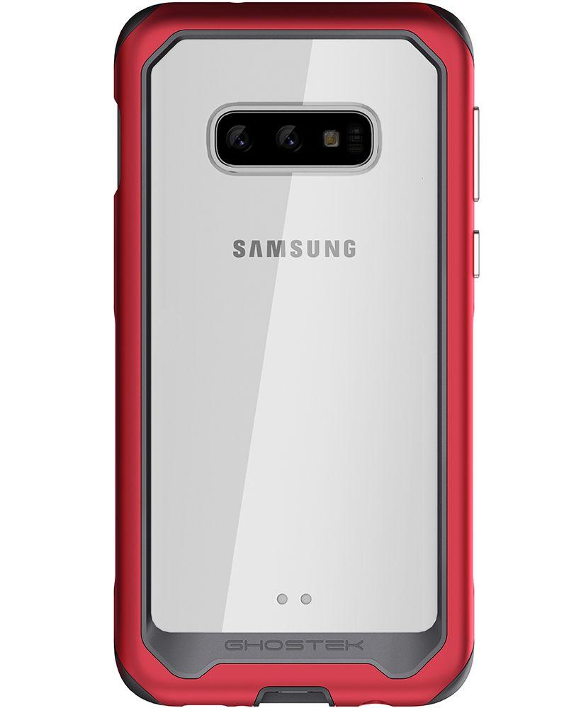 Galaxy S10e Military Grade Aluminum Case | Atomic Slim 2 Series [Red] (Color in image: Black)
