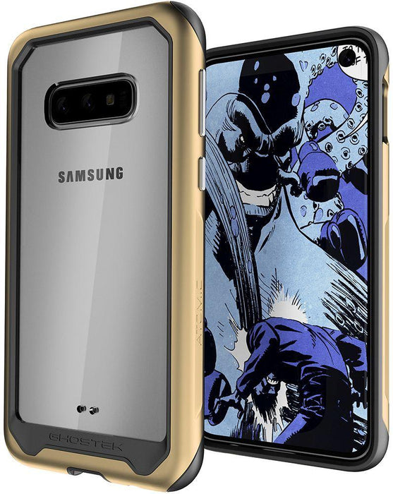 Galaxy S10e Military Grade Aluminum Case | Atomic Slim 2 Series [Gold] (Color in image: Gold)