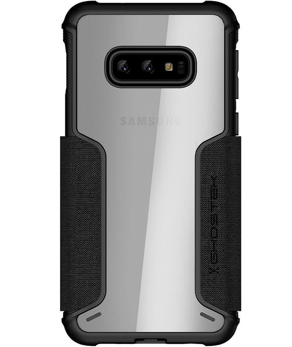 Galaxy S10e Wallet Case | Exec 3 Series [Black] (Color in image: Red)