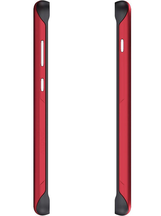 Galaxy S10+ Plus Military Grade Aluminum Case | Atomic Slim 2 Series [Red] (Color in image: Gold)