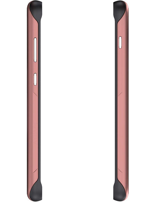 Galaxy S10+ Plus Military Grade Aluminum Case | Atomic Slim 2 Series [Pink] (Color in image: Gold)