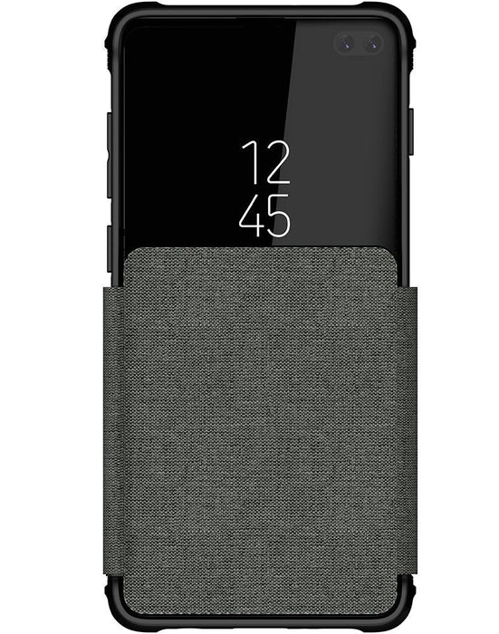 Galaxy S20+ Plus Wallet Case | Exec Series [Grey] (Color in image: Black)