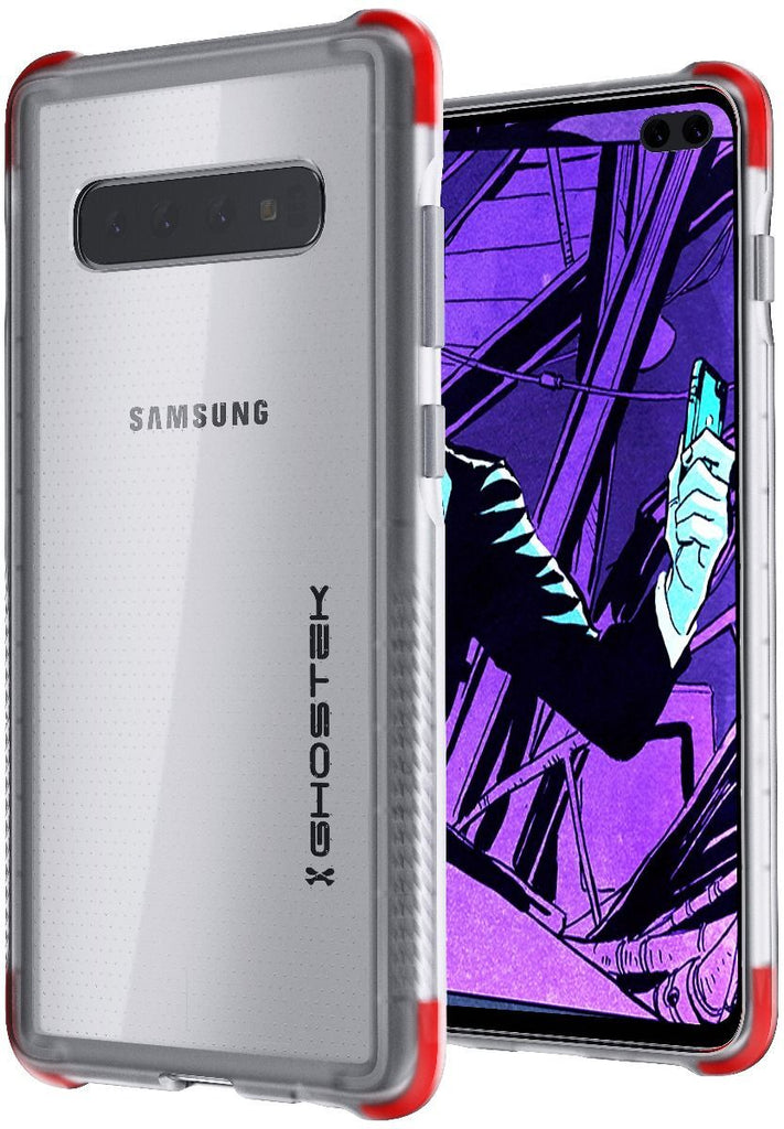 Galaxy S10+ Plus Clear-Back Protective Case | Covert 3 Series [Clear] (Color in image: Clear)