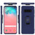 Galaxy S10+ Plus, Punkcase Magnetix Protective TPU Cover W/ Kickstand, Sceen Protector[Blue] 