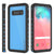 Galaxy S10+ Plus Waterproof Case PunkCase StudStar Light Blue Thin 6.6ft Underwater IP68 ShockProof (Color in image: red)
