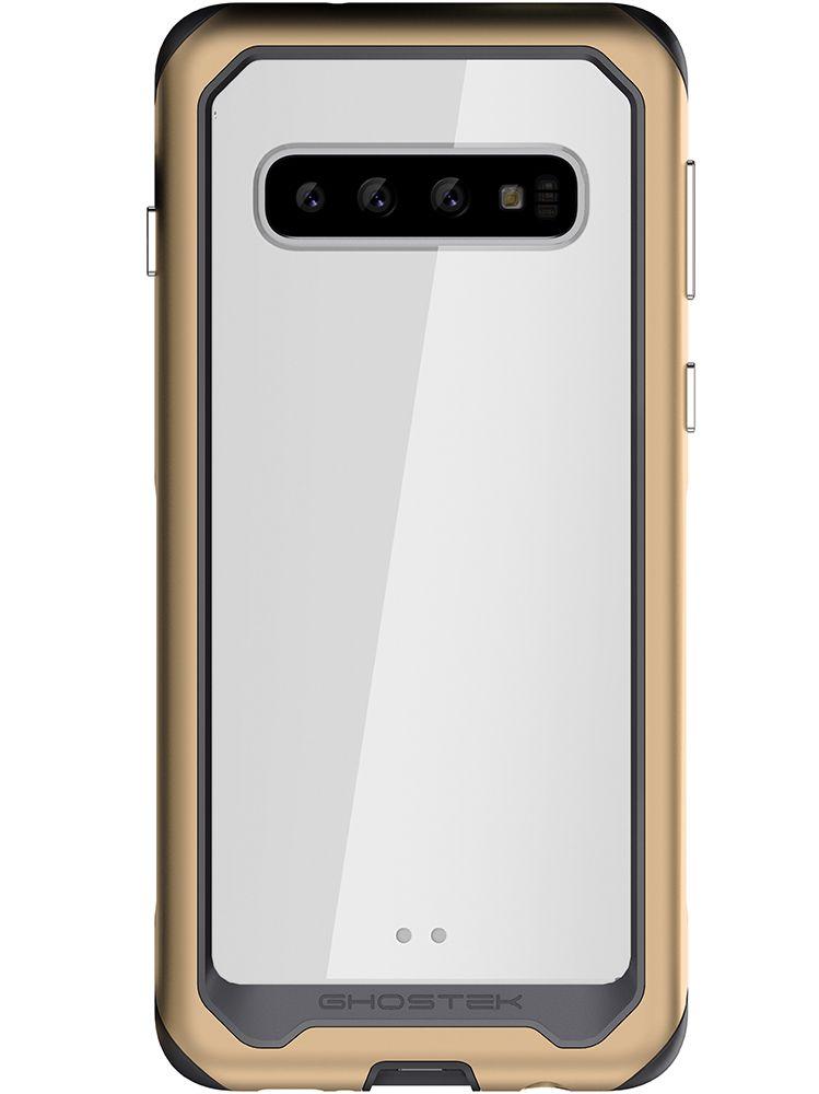 Galaxy S10 Military Grade Aluminum Case | Atomic Slim 2 Series [Gold] (Color in image: Black)