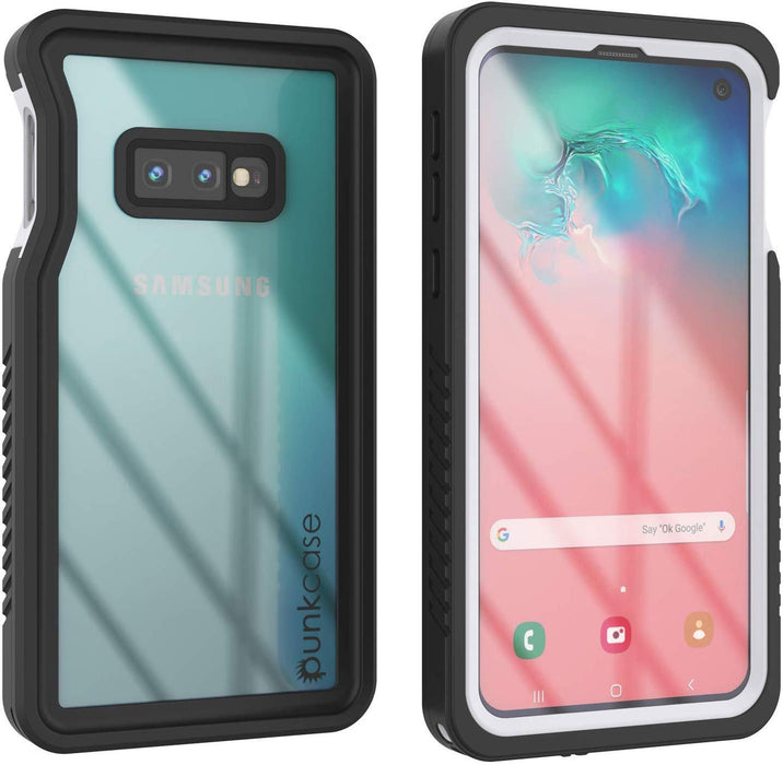 Galaxy S10 Water/Shock/Snow/dirt proof Punkcase Slim Case [White] (Color in image: White)