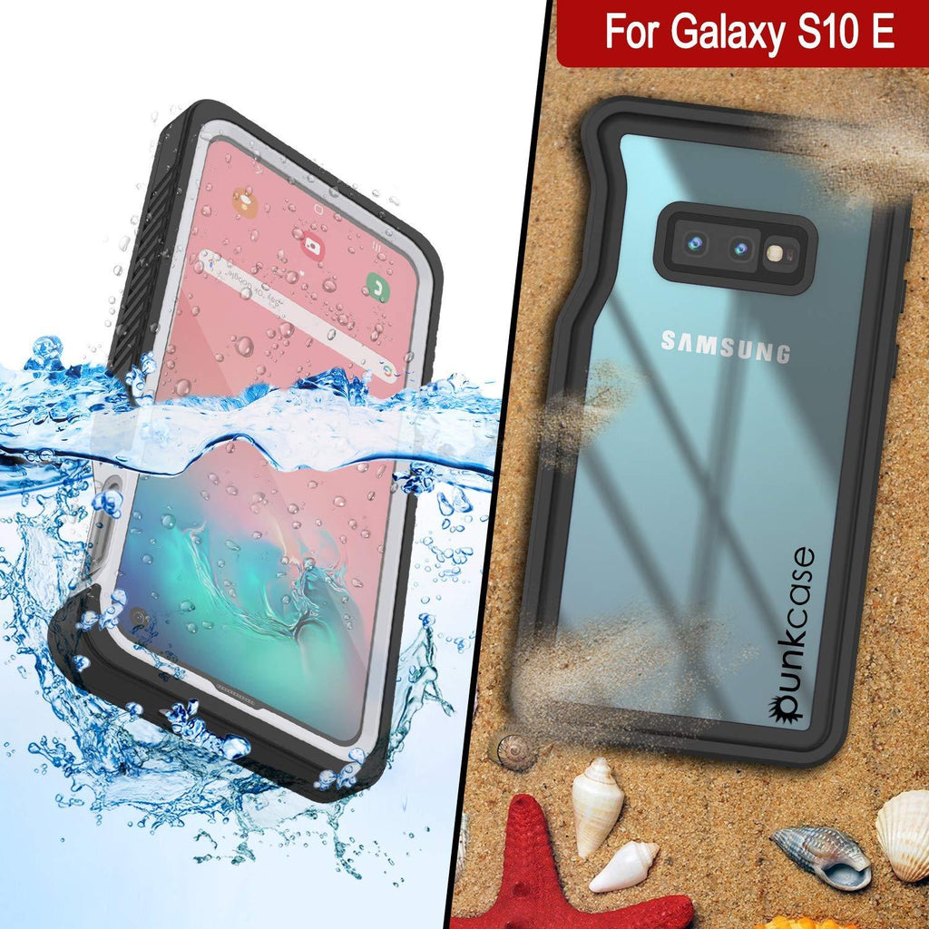 Galaxy S10 Water/Shock/Snow/dirt proof Punkcase Slim Case [White] (Color in image: Light blue)